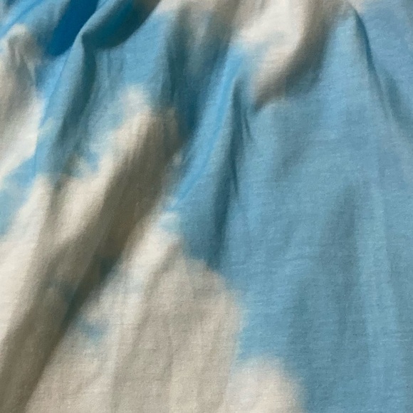 EUC Blue & White Tie Dye Cloud Pattern Lounge-Pant Joggers Size XXXL - Picture 8 of 11